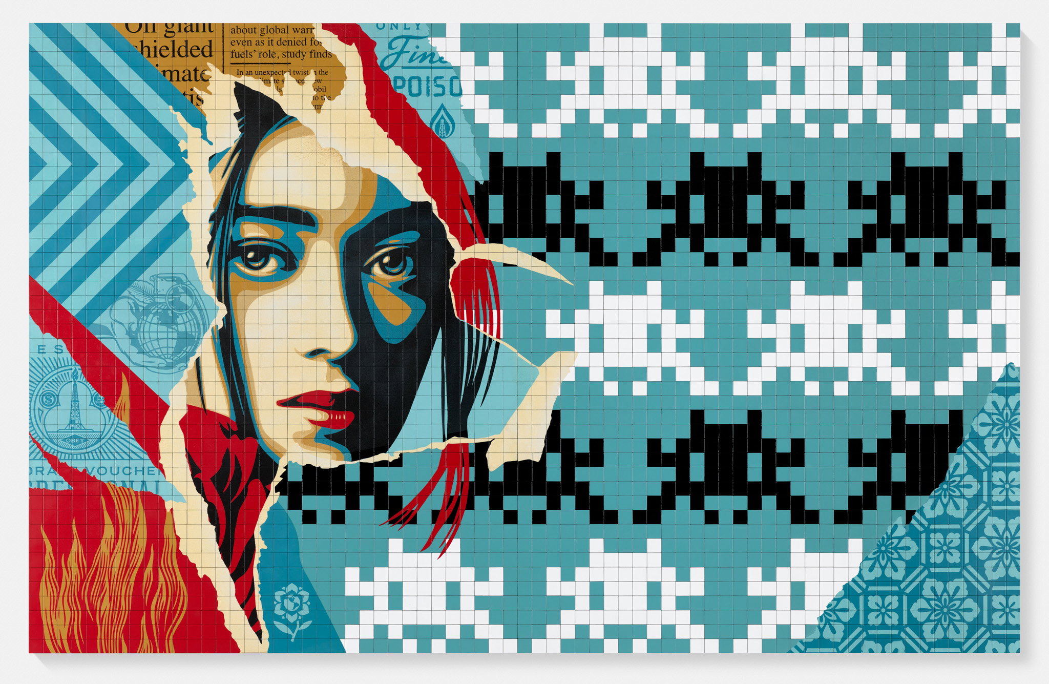 Shepard Fairey — Planetary Threat