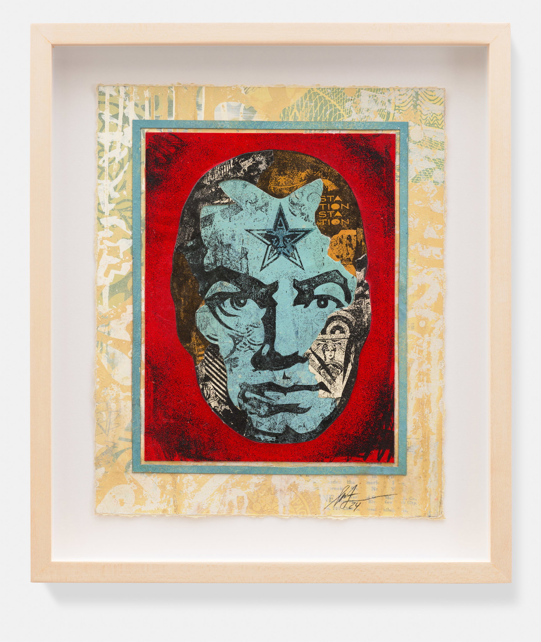 Shepard Fairey — Big Brother Ripped, Version 4