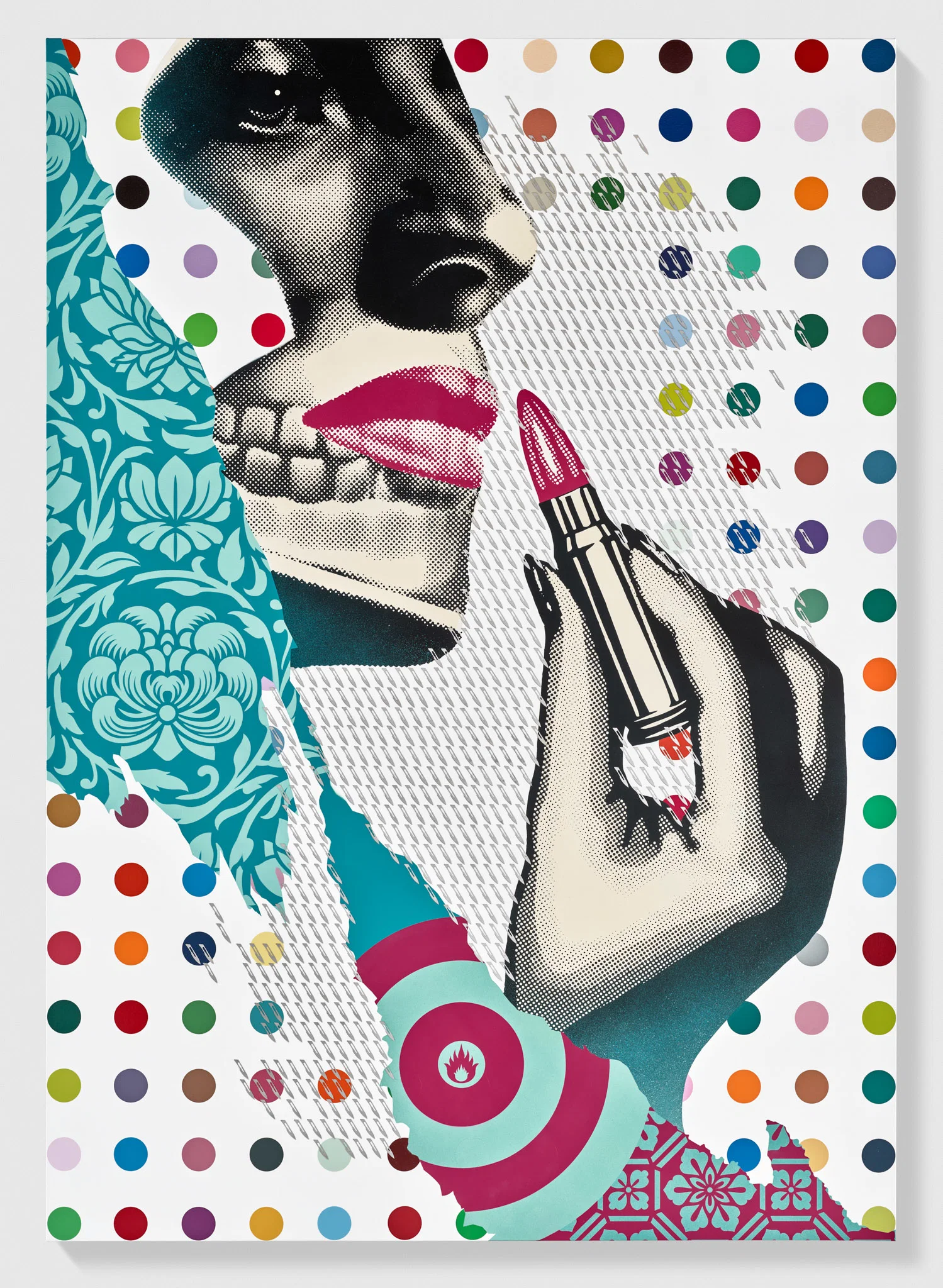 Shepard Fairey — Kiss Me Deadly