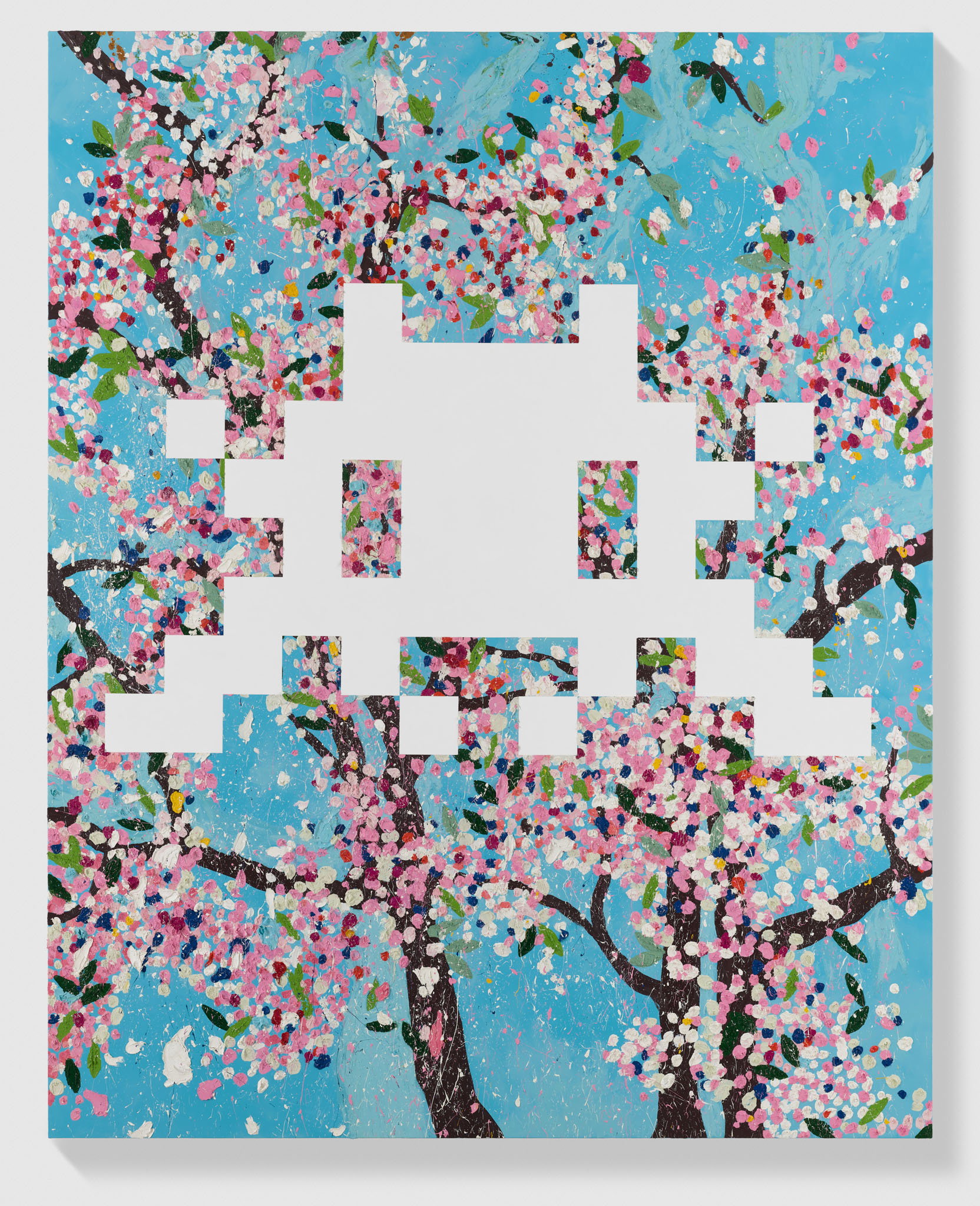 Damien Hirst — Blossomed Invader
