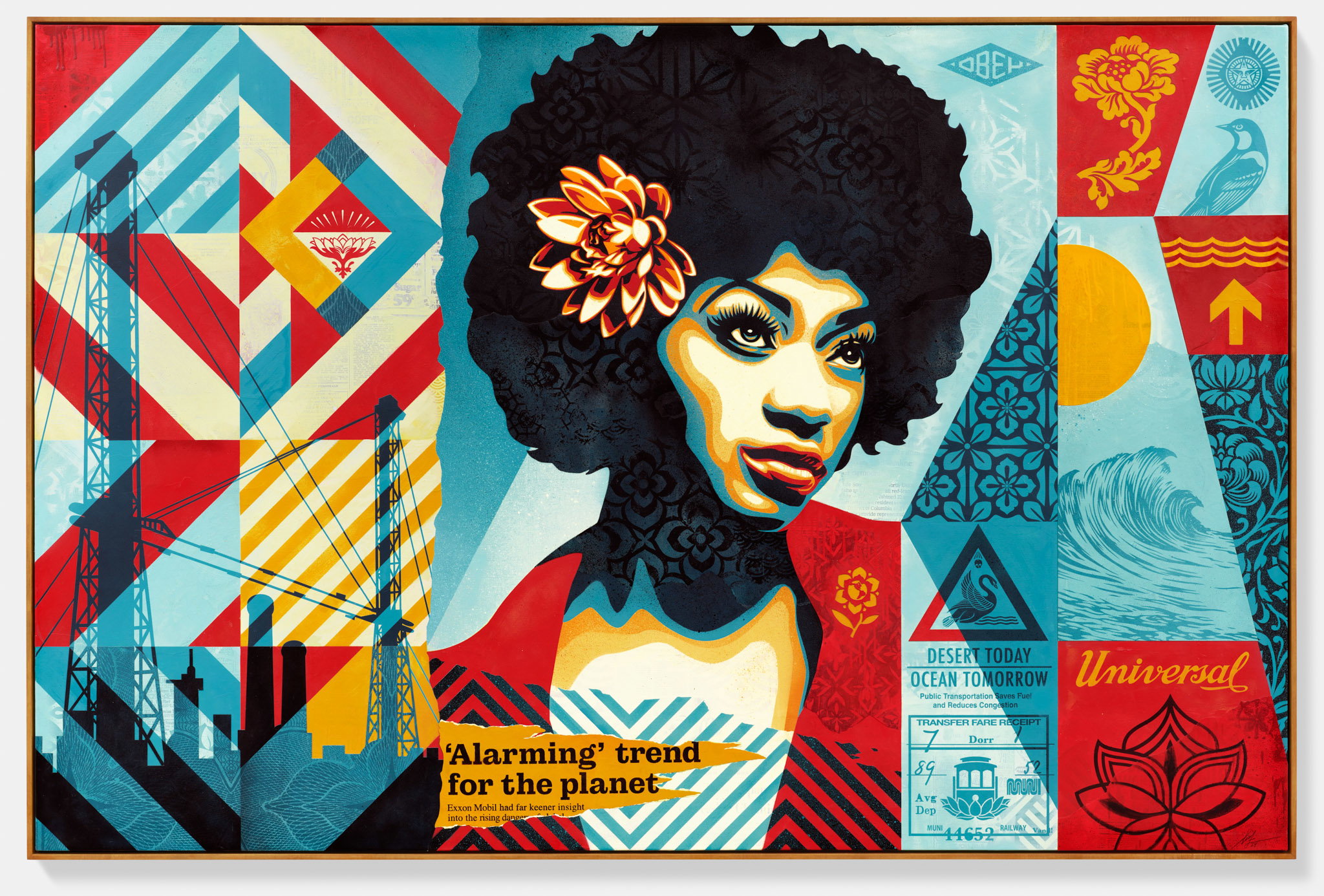 Shepard Fairey — Swan Song, Version 2