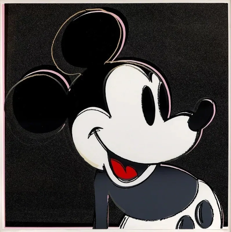 Andy Warhol — Mickey Mouse F.S. II 265, from Myths