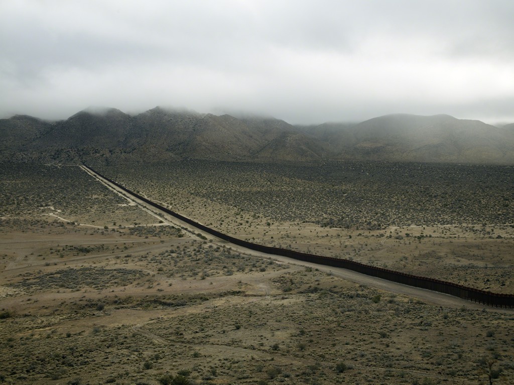 Richard Misrach — Wall, Jacumba, California