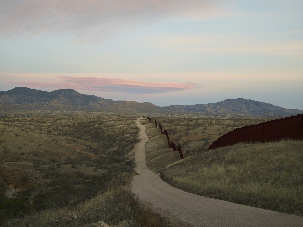 Richard Misrach — Wall, East of Nogales, Arizona