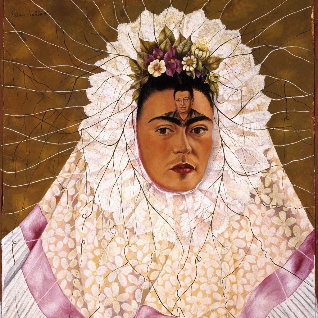 Diego on my mind (Self-portrait as Tehuana)
