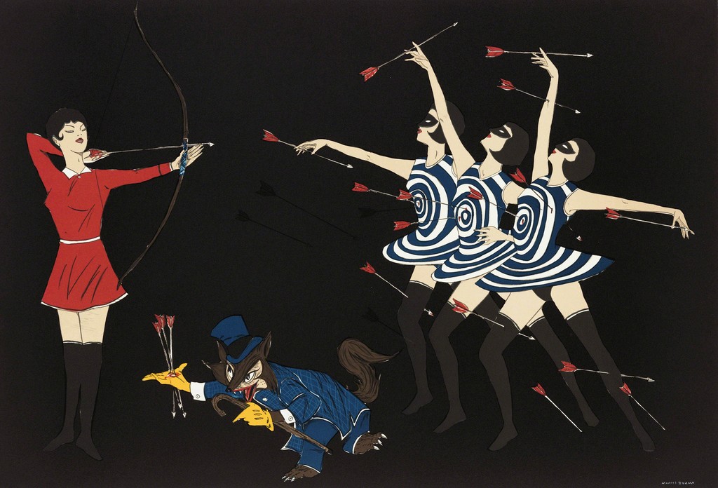 Marcel Dzama — Don't make me a target