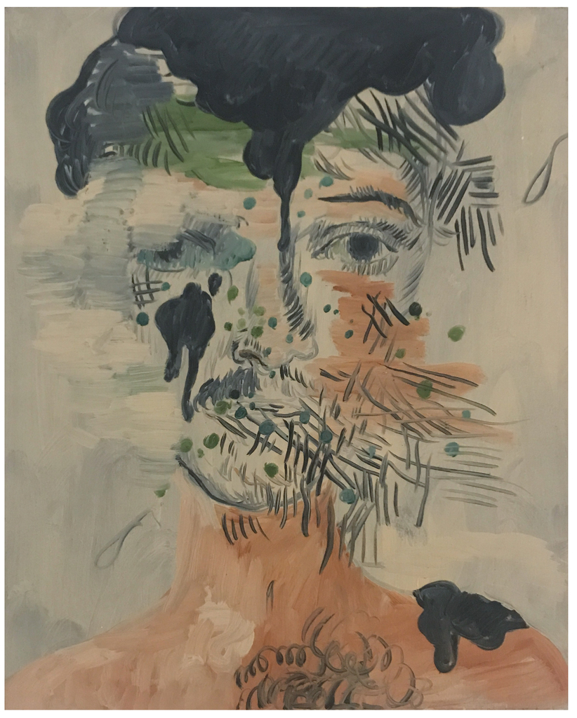 Salman Toor — Humiliated Ancestor #5