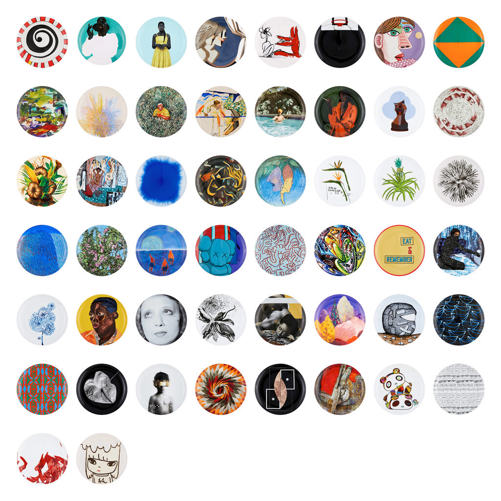 2025 Artist Plate Project Full Set of 50 Plates