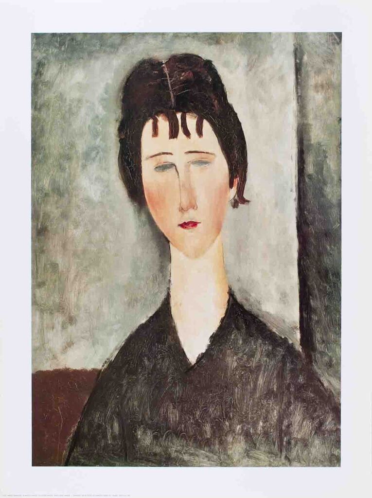 Amedeo Modigliani — La Fanciulla Bruna