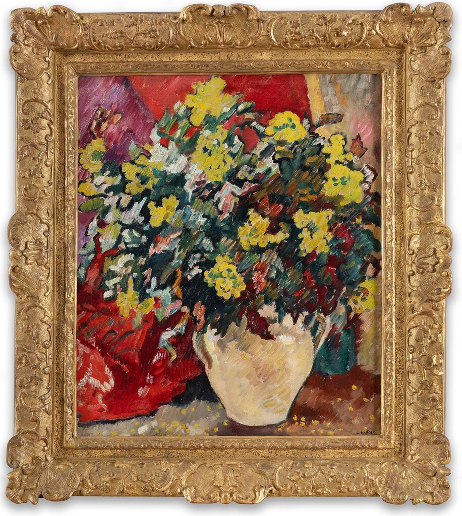 Louis Valtat — Bouquet à la cruche beige