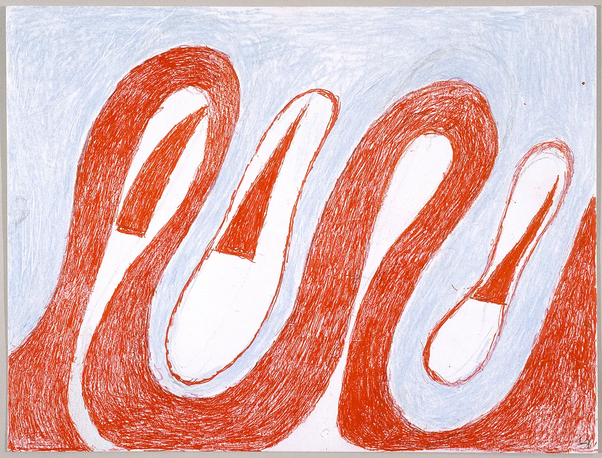 Louise Bourgeois — Untitled (Undulating Ribbon)