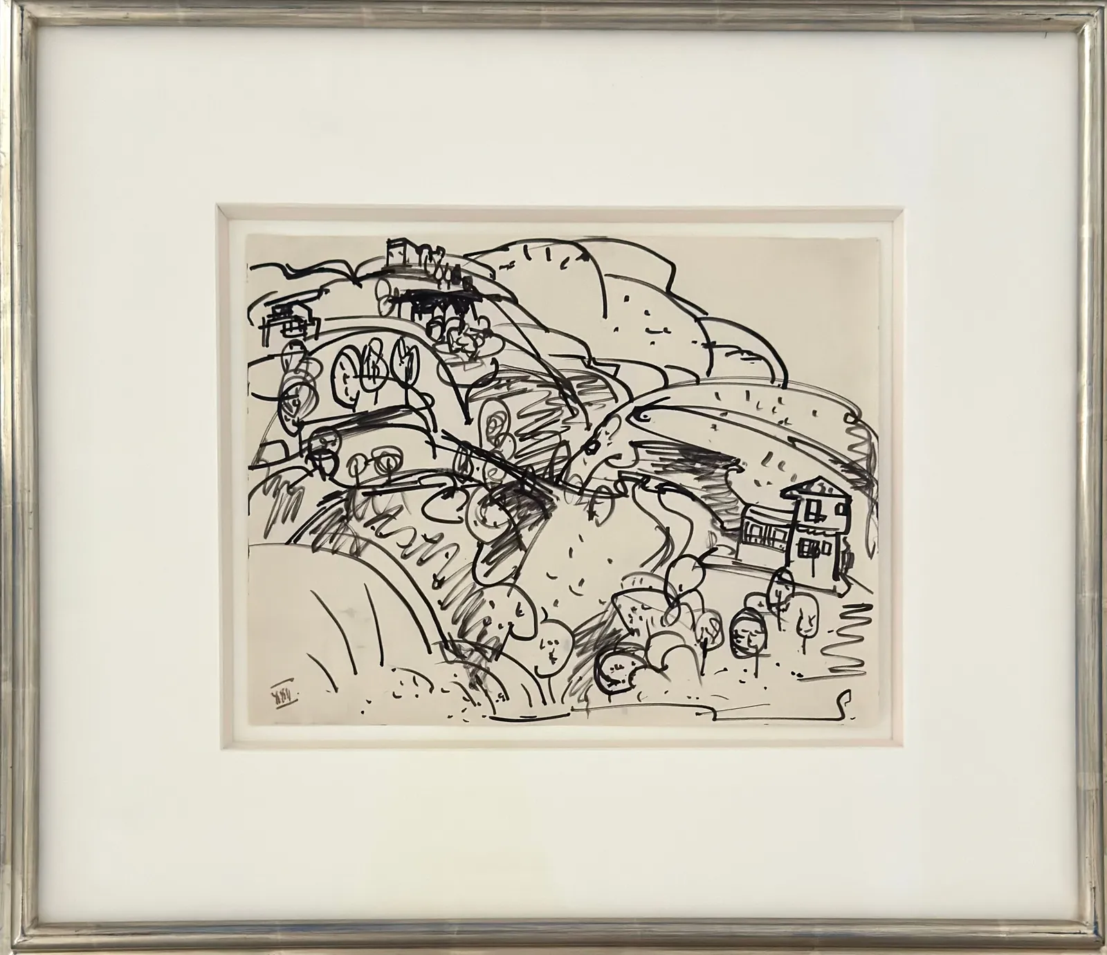 Hans Hofmann — Untitled (Landscape)