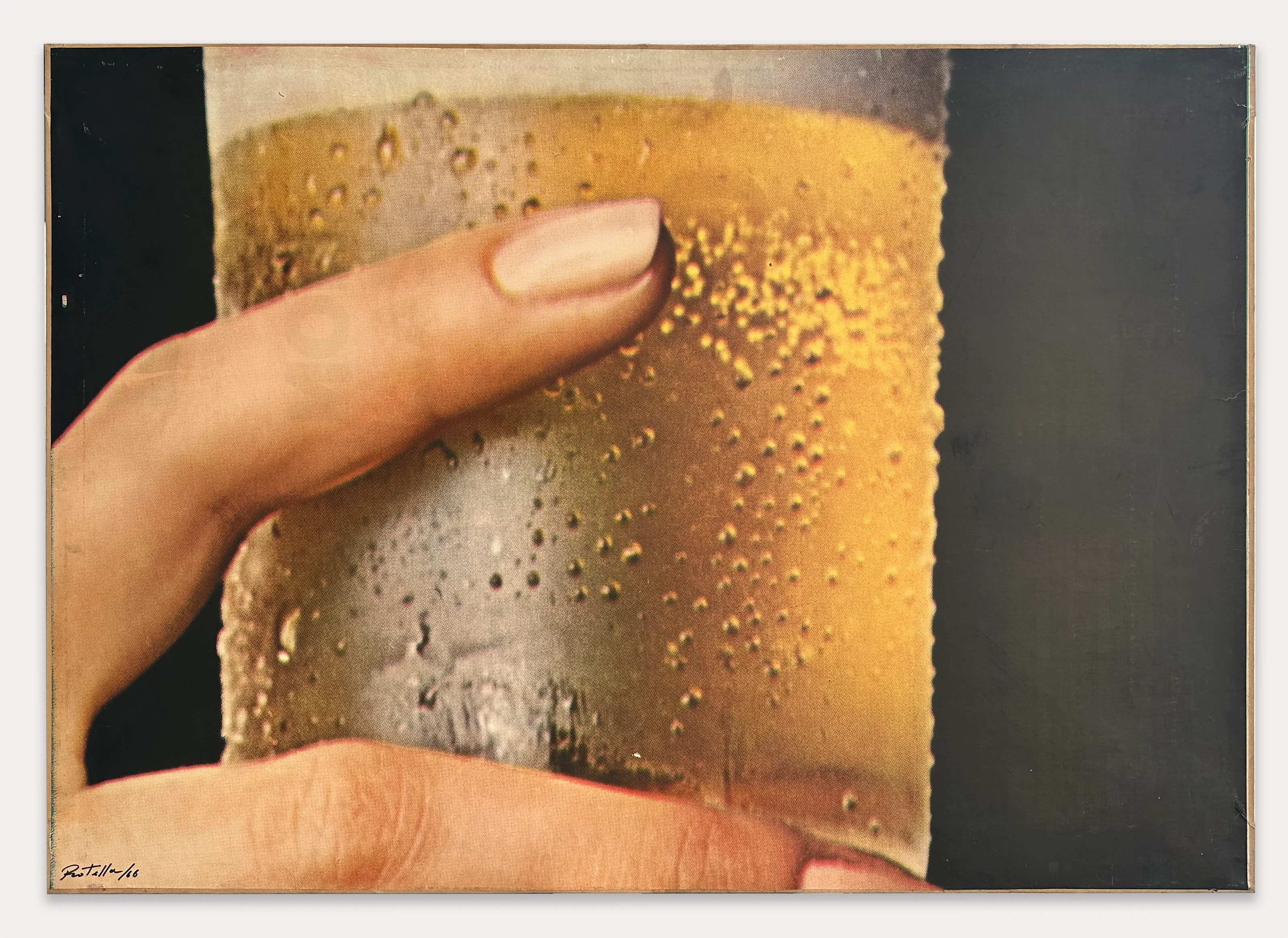 Mimmo Rotella — La presa