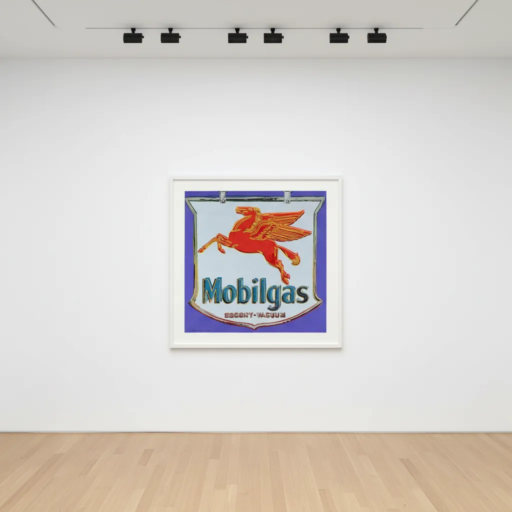 Andy Warhol — Mobil F.S. II 350, from Ads