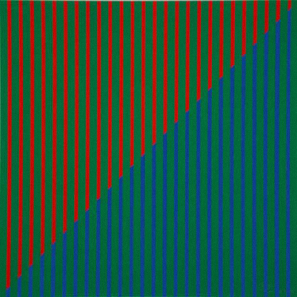 Karl Benjamin — Untitled