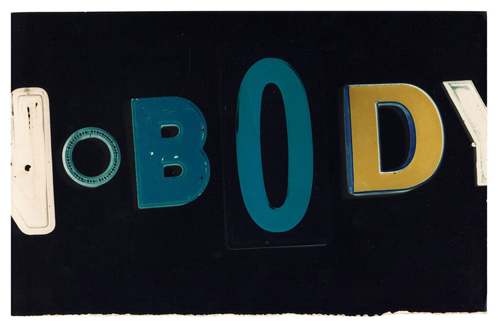 Jack Pierson — Untitled (Nobody)