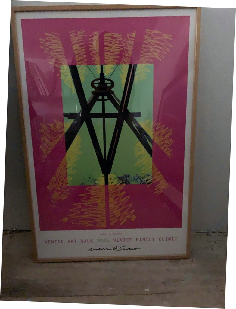 Mark di Suvero — Mark Di Suvero, Venice Art Walk 2001, Venice Family Clinic, Signed Poster