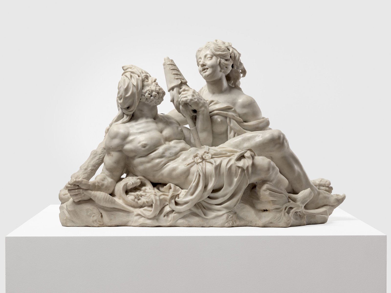 Attributed to Balthasar Permoser — Hercules and Omphale