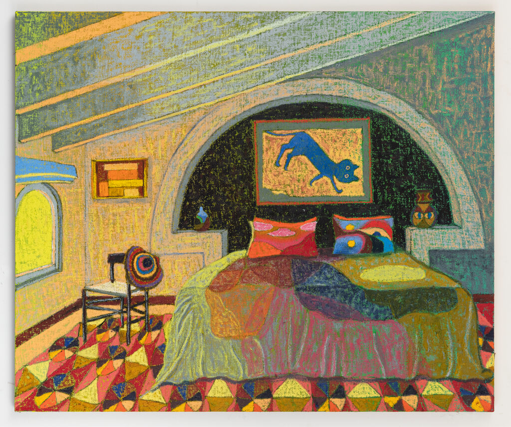 JJ Manford — Cadmium Sunlit Bedroom with Bill Traylor & Nancy Shaver