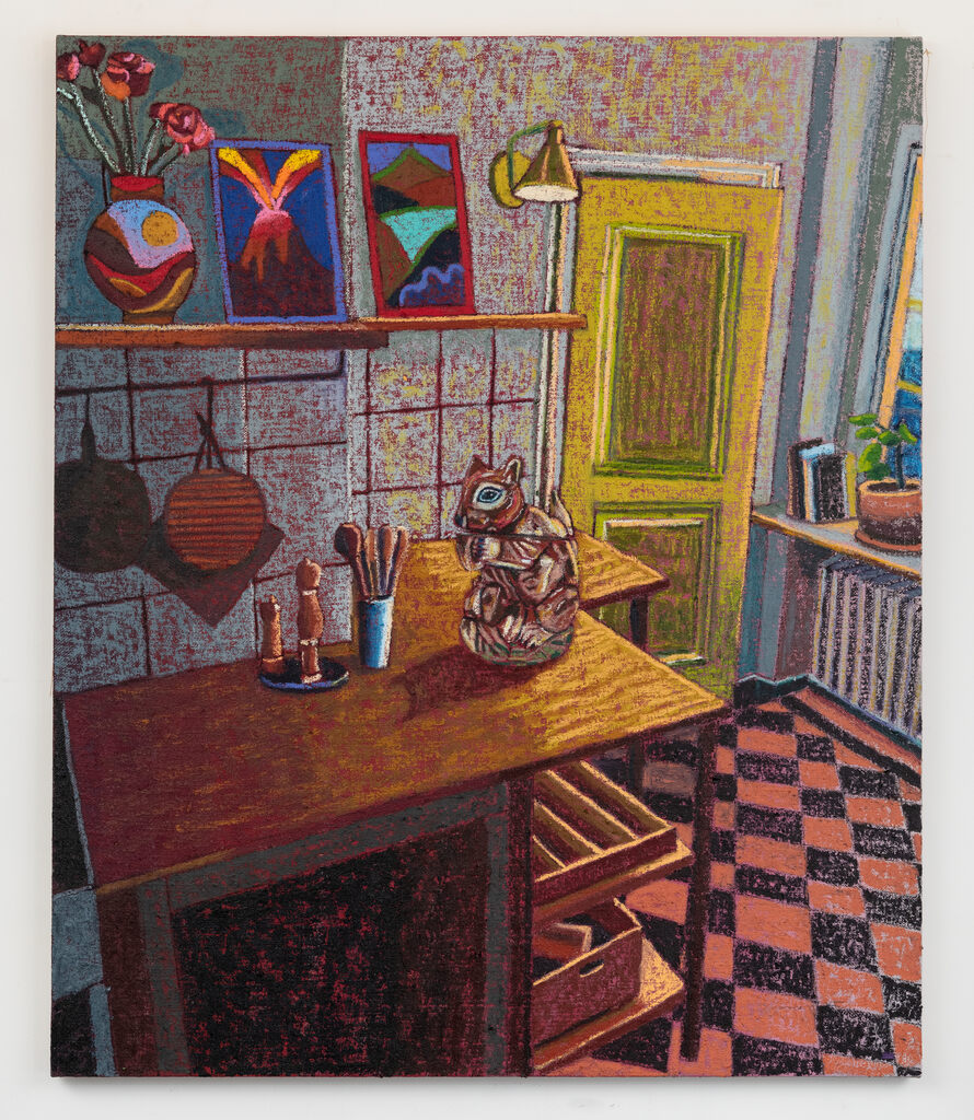JJ Manford — Kitchen Interior with McCoy Cookie Jar