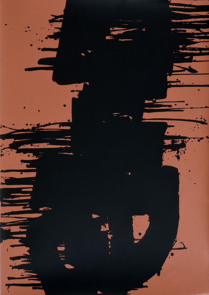 Pierre Soulages — SERIGRAPHIE N°3