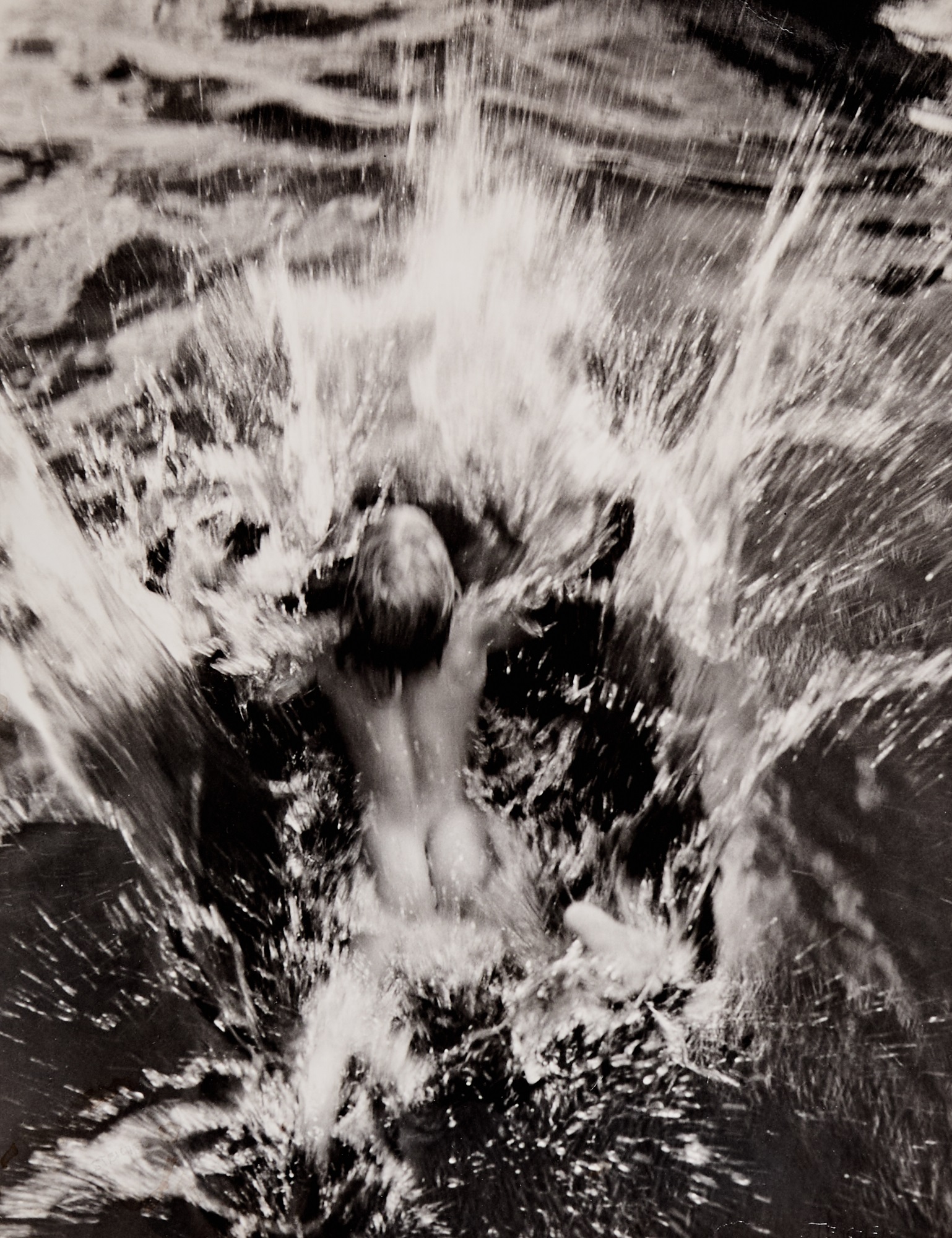 Edward Steichen — Dana Miller in the Pond, Umpawag, Connecticut