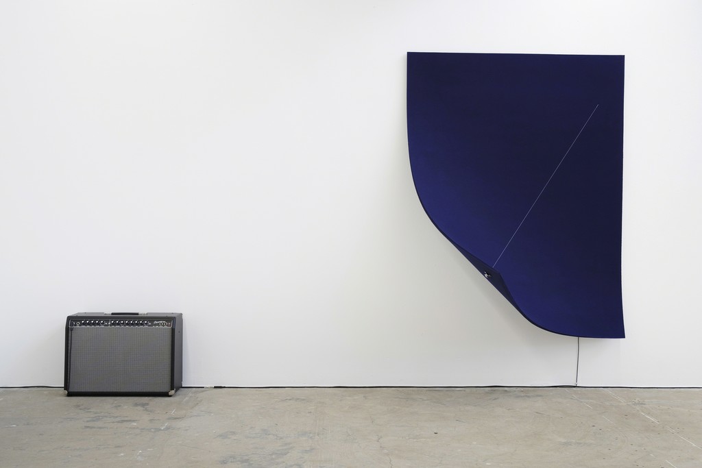 Naama Tsabar — Work on Felt (Variation 9) Midnight,