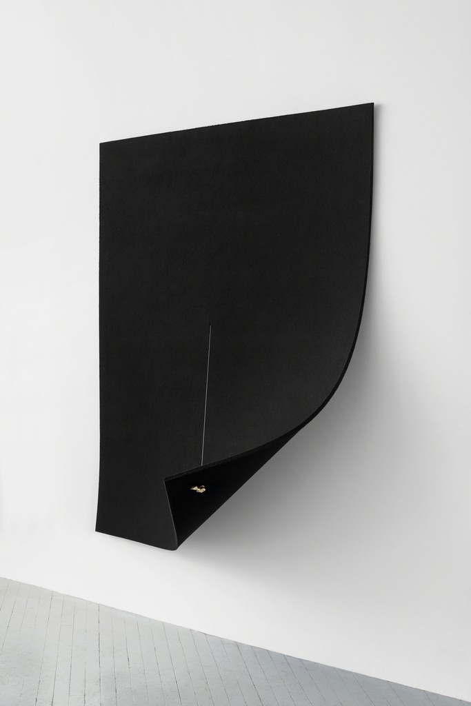 Naama Tsabar — Work on Felt (Variation 10) Black