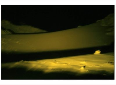 Desert at night, Aswan, Egypt, 2003