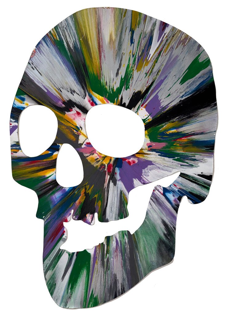 Damien Hirst — Spin Skull