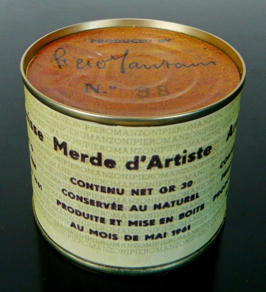 Piero Manzoni — Merde d'Artiste