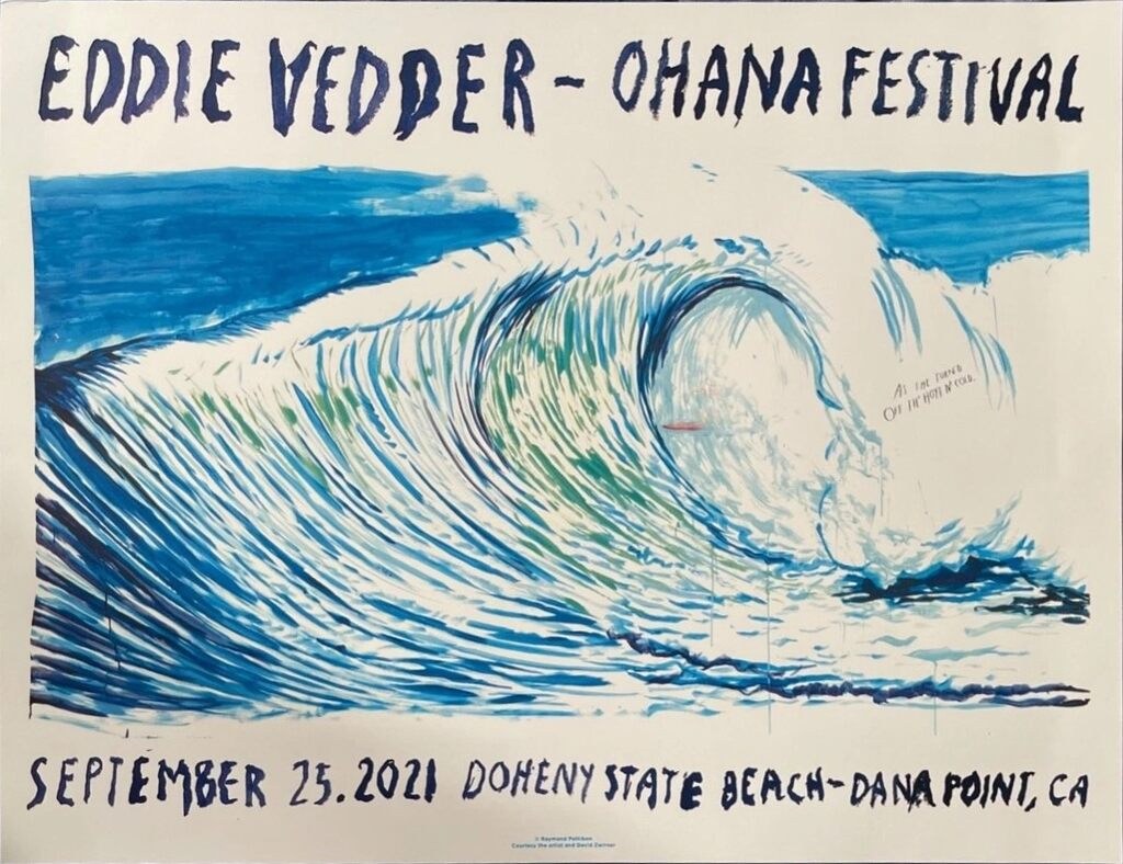 Raymond Pettibon — Ohana Festival poster