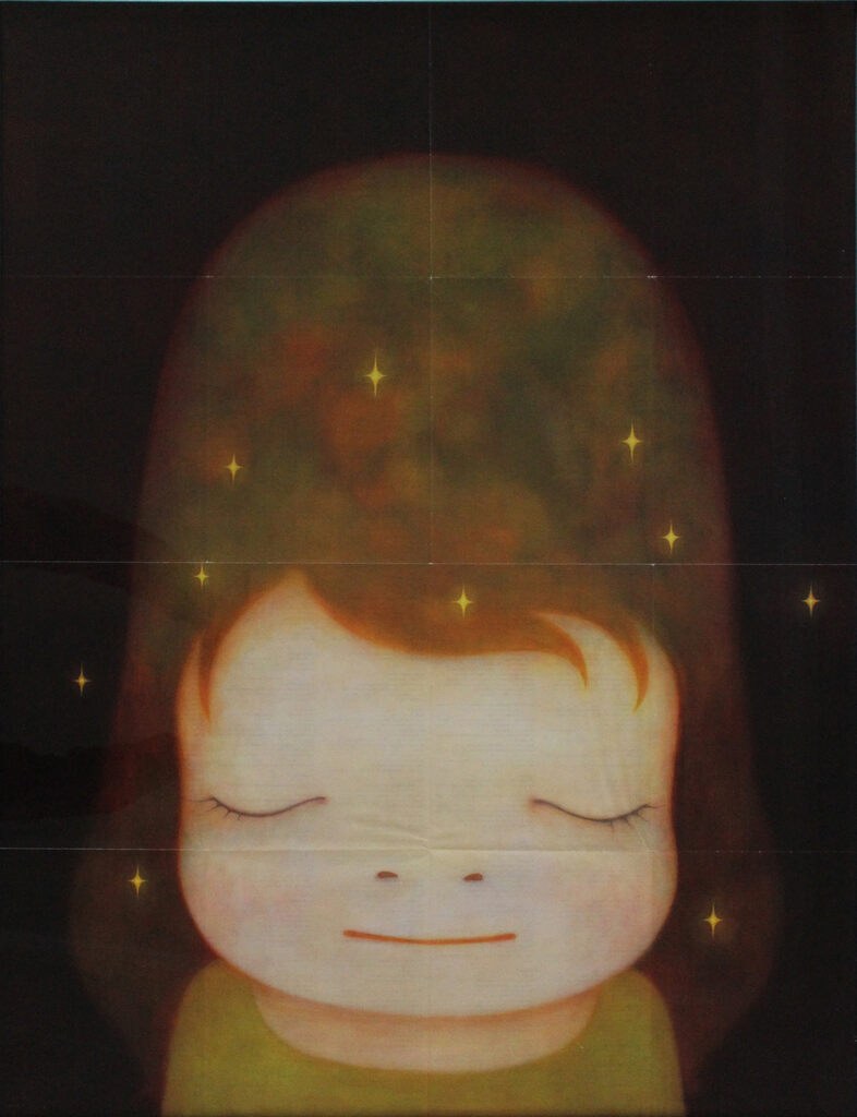 Yoshitomo Nara — Little Star Dweller (Large vintage fold-out poster)