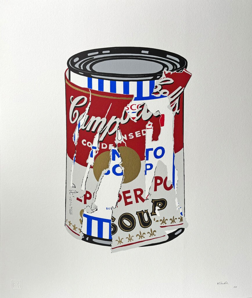 KLA โ BxW, Soup Can Remix (Artist Proof)