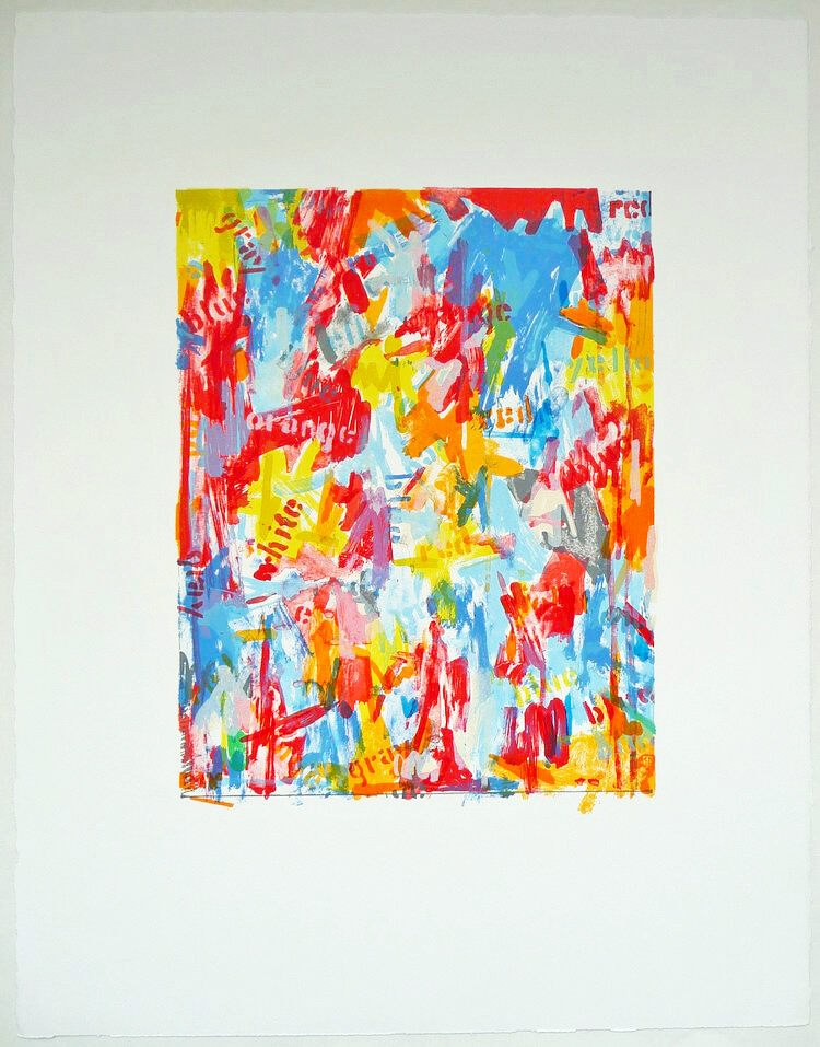 Jasper Johns — False Start I