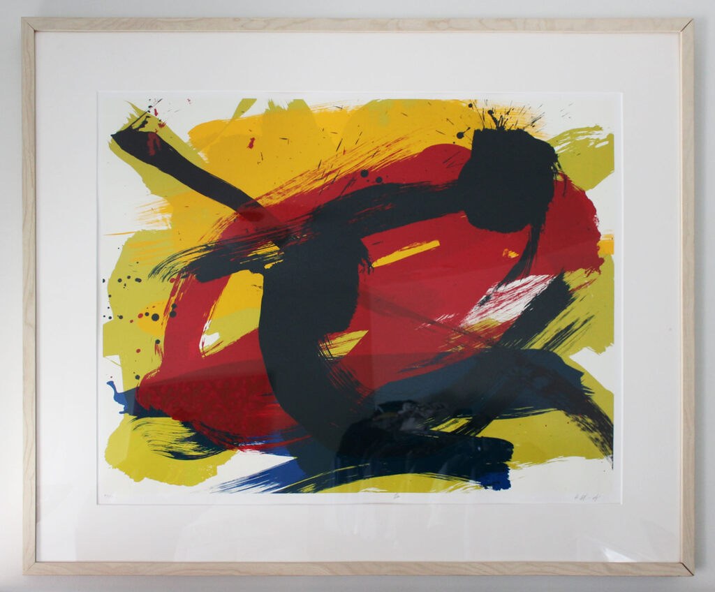 Kazuo Shiraga — UN, from 'Prints by Kazuo Shiraga 1990