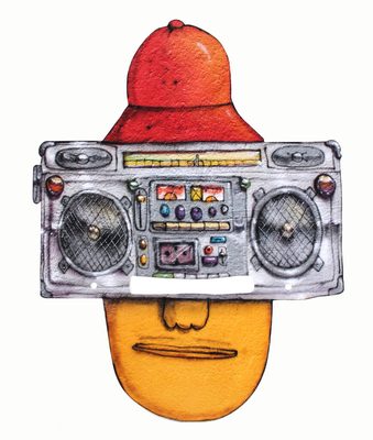Flying Steps X Os Gemeos Mask