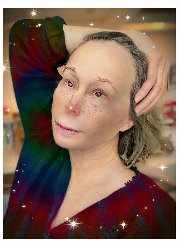 Cindy Sherman — Untitled (twinkle nose), 2021