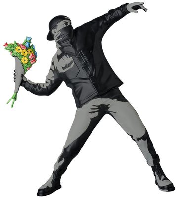Flower Bomber Black and Gray