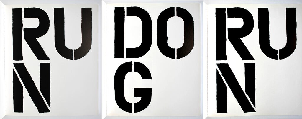Christopher Wool — RUN DOG RUN (Parkett Journal containing this insert by Christopher Wool)
