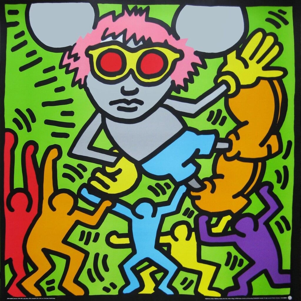 Keith Haring — Andy Mouse