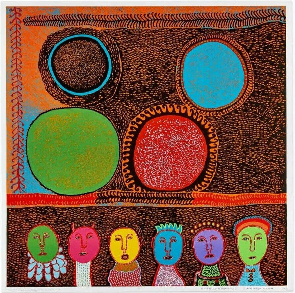 Yayoi Kusama — Untitled (exhibition poster)