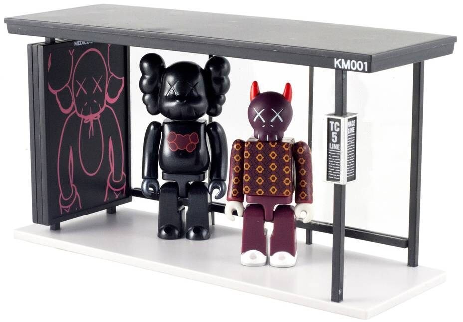 KAWS — Kubrick 100% and Bus Stop 2