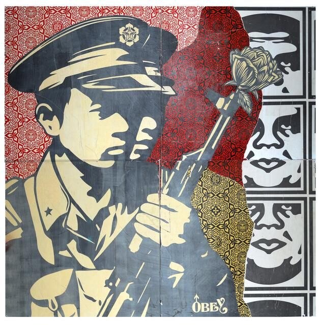 Shepard Fairey — Chinese Soldiers