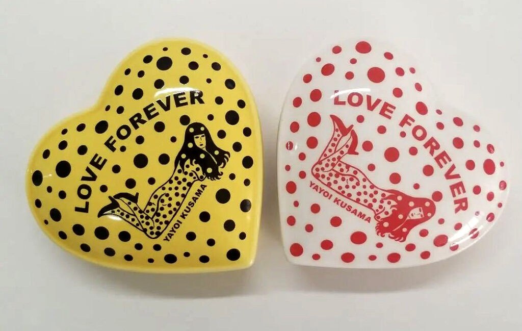 Yayoi Kusama — Love Forever set of 2
