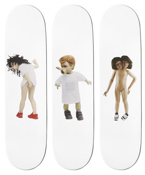 Chapman Brothers — Supreme skateboard set of 3