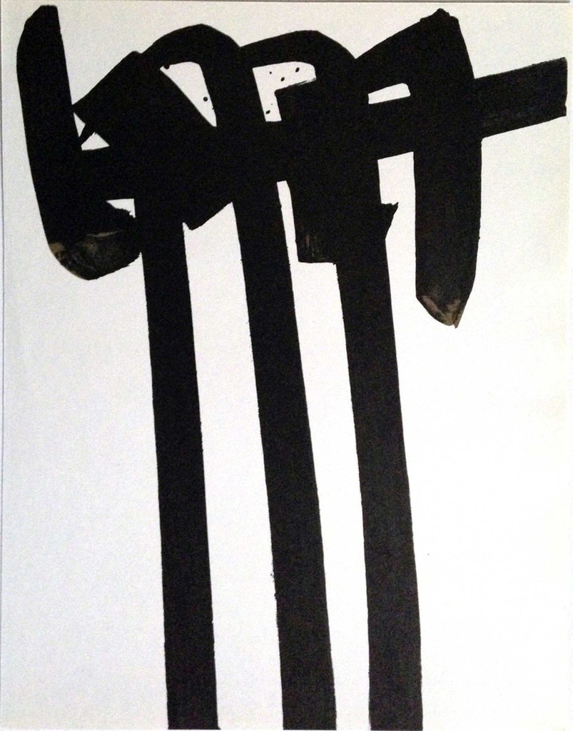 Pierre Soulages — Untitled (from XXe Siecle)