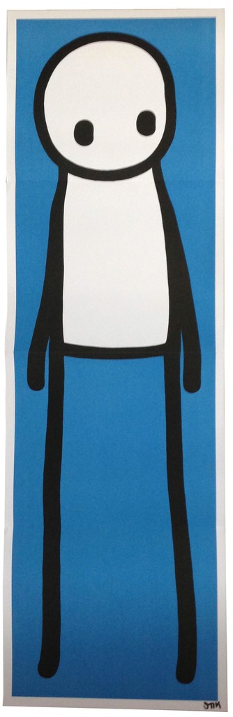 Stik — Standing Figure Blue