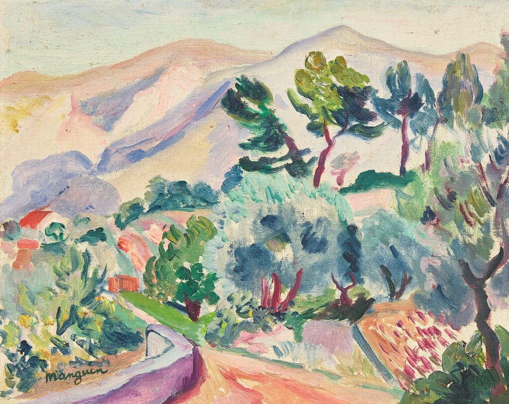 Henri Manguin — Les Pins Autour de la Servianne