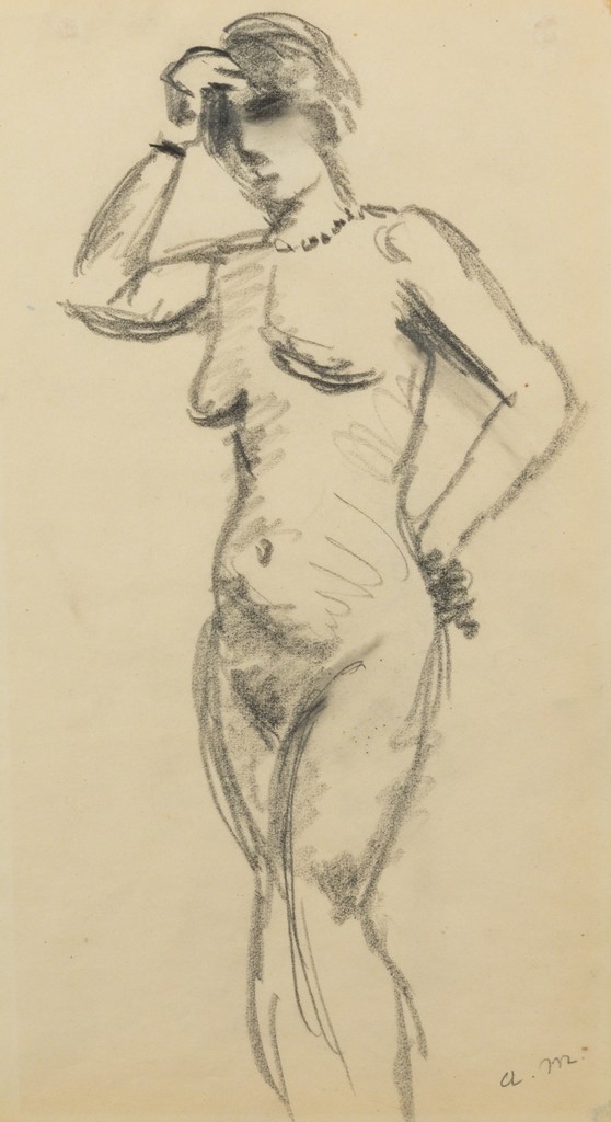 Albert Marquet — Standing Female Nude